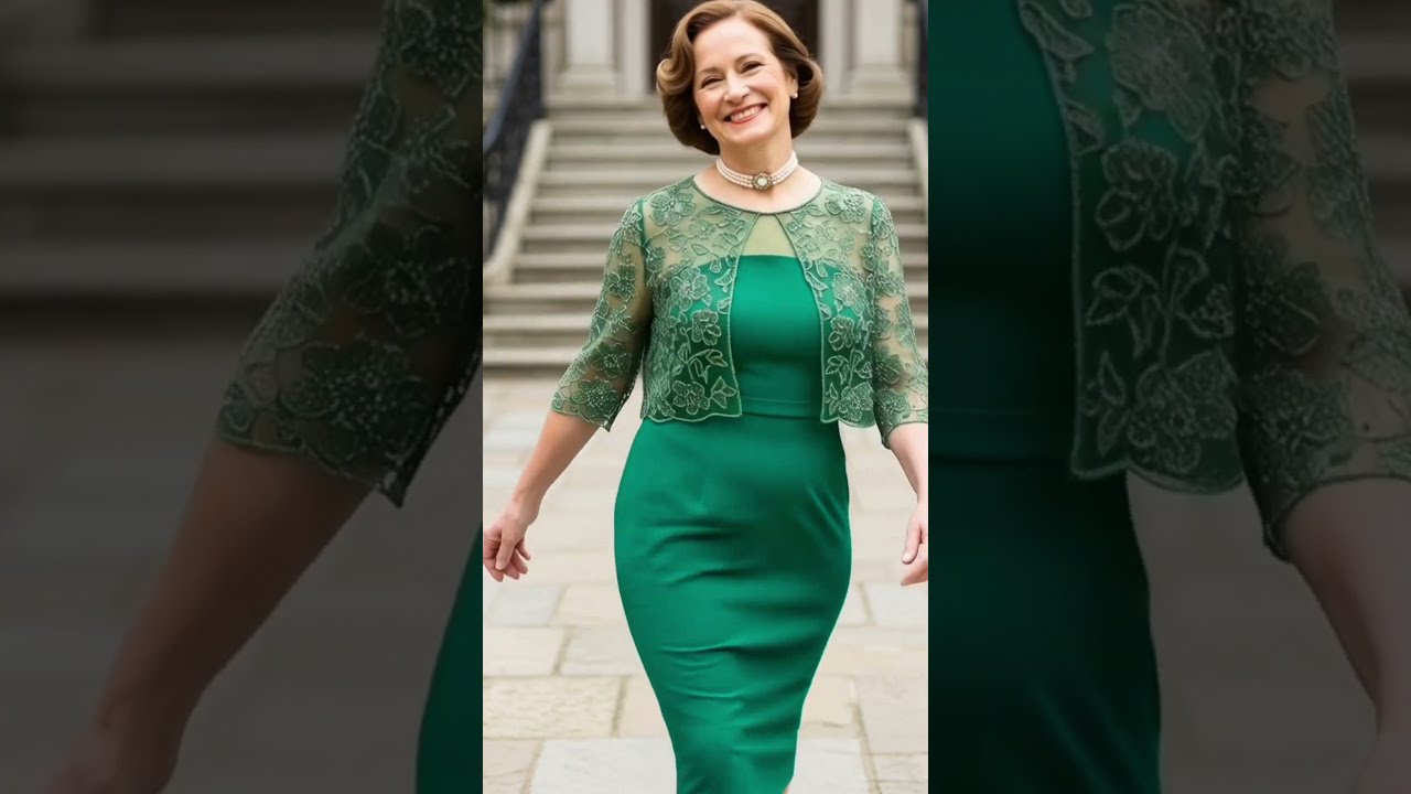 Elegant Sheath Mother Of The Bride Dress With Sheer Beaded Overlay Inspiration