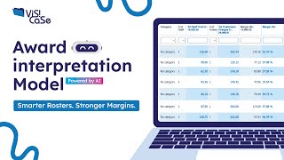 Visicase Award Interpretation Model | Powered by AI | 2025 | #visicaseaustralia #aimodel