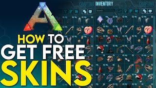 How to to get FREE SKINS in ARK