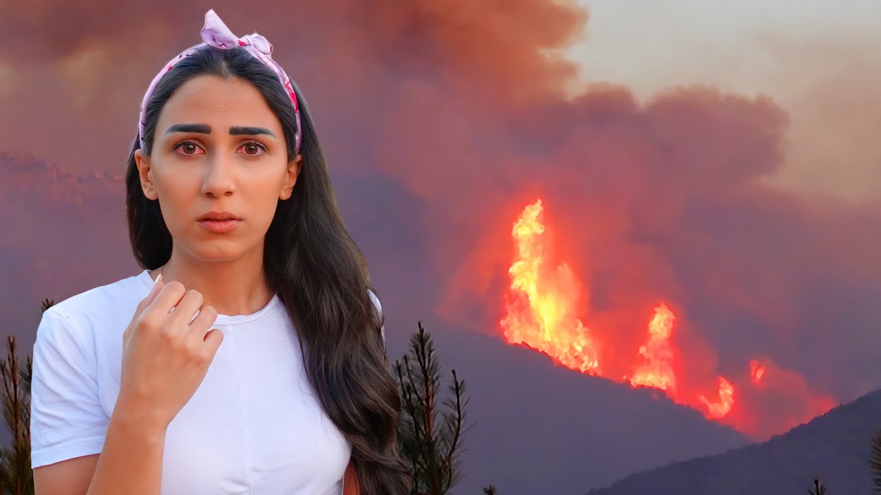 امر ب اخلاء البيوت بسبب الحرائق 🔥😰