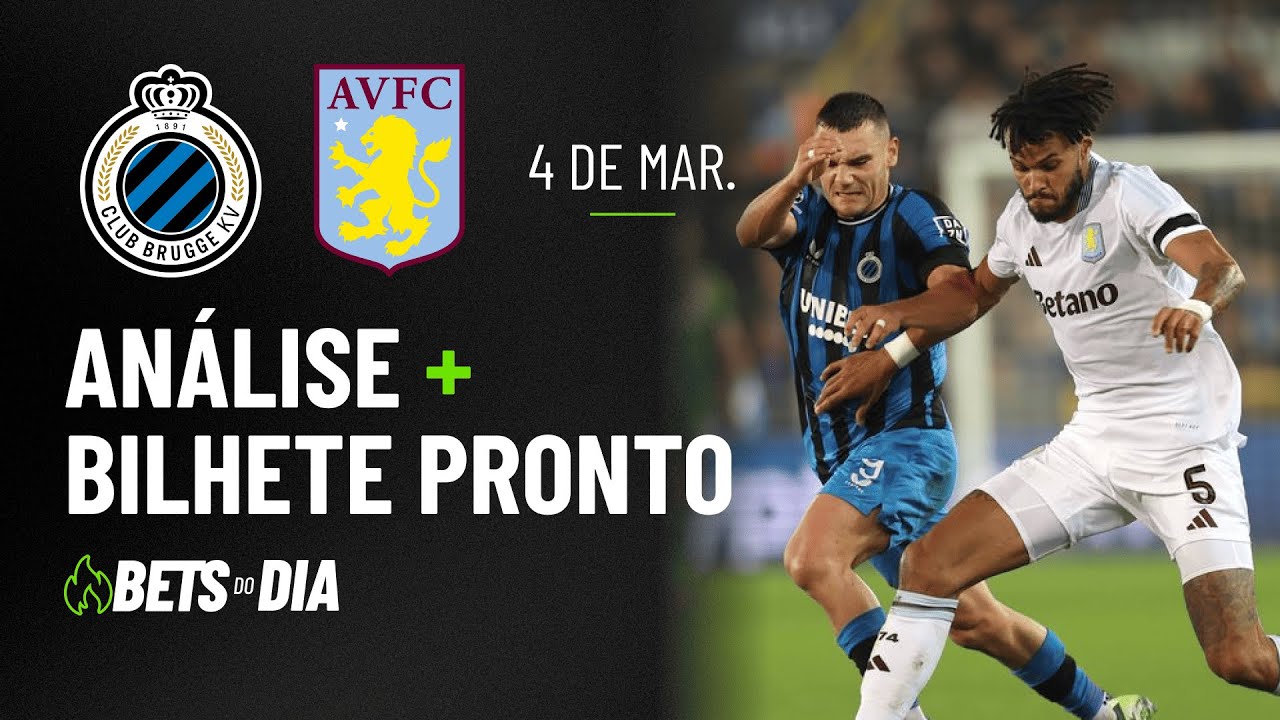 Brugge x Aston Villa: Análise Completa + Palpite de Aposta - YouTube
