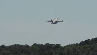 Thunderbirds C-17's Takeoff Pensacola NAS