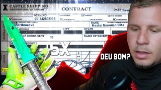 FIZ 5 CONTRATOS de TROCAS no CS 2 EM BUSCA da EMERALD (esse foi o resultado)