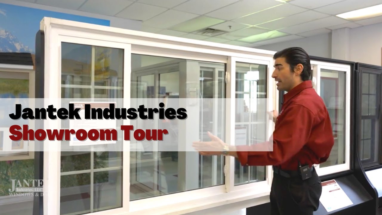Jantek Showroom Tour- What Types of Replacement Windows Are Available?
