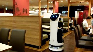 Robotic Waiters in Japan!