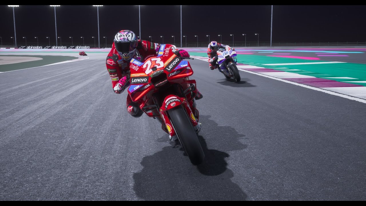 ENEA BASTIANINI VS BAGNAIA VS MARTIN MOTOGP DOHA QATAR 2024 SEASONS MOD ...