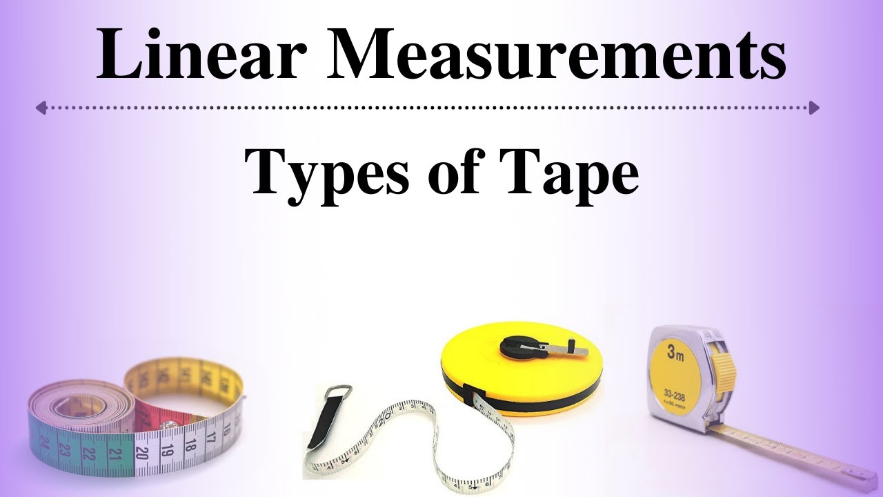 Linear Measurements Types Of Tape Surveying YouTube