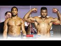 JOSHUA VS NGANNOU! ⚖ | FULL WEIGH-IN image