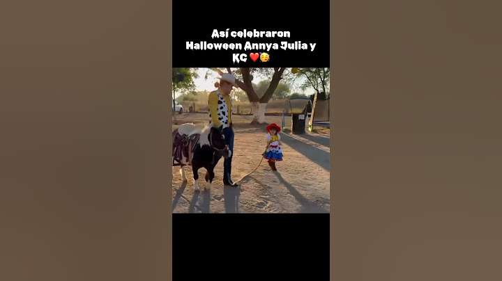 así festejaron Halloween Annya Julia y kc 🎉🎃