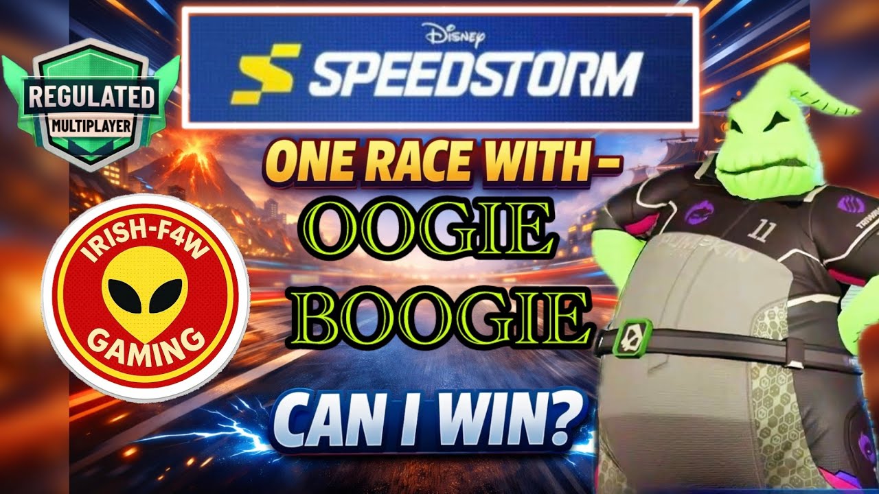 One Race With - Oogie Boogie | Disney Speedstorm Gameplay 