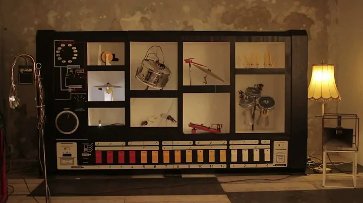 MR-808 Robotic Drum Machine - Moritz Simon Geist