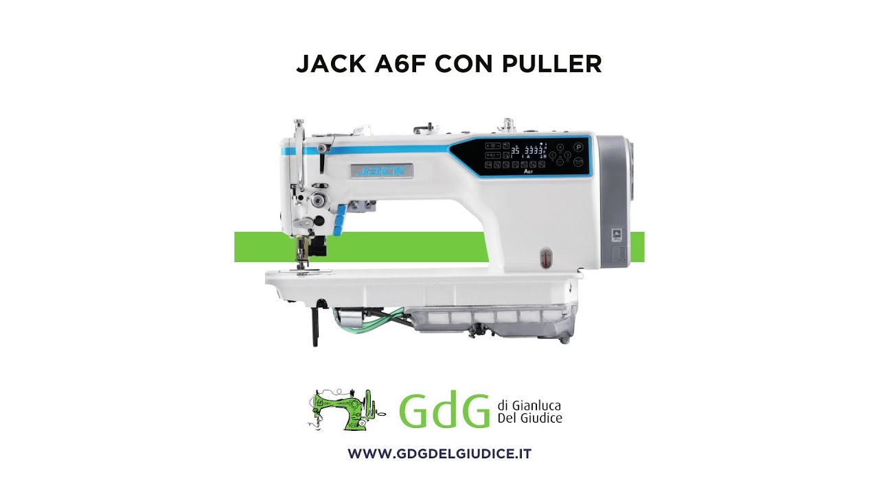 Macchina per Cucire JACK A6F con PULLER
