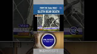 Sloth Bear Dies at Toledo Zoo 2000 News Report