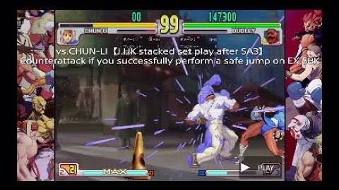 【English ver】vs.CHUN-LI・safe jump(after SA3) and more