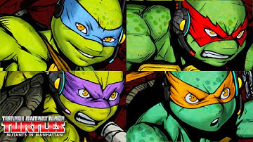 Teenage Mutant Ninja Turtles: Mutants in Manhattan 4 player Co op【FULL GAME】Longplay