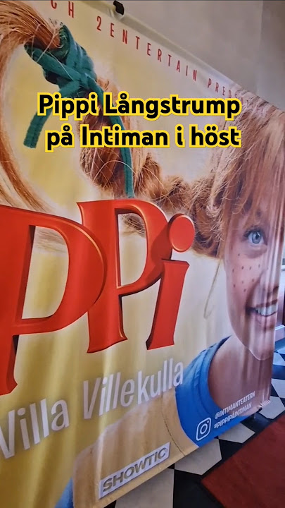 Pippi på Intiman i höst, varje söndag året ut. 😃🎭 #pippilångstrump #familjemusikal #pippipåintiman