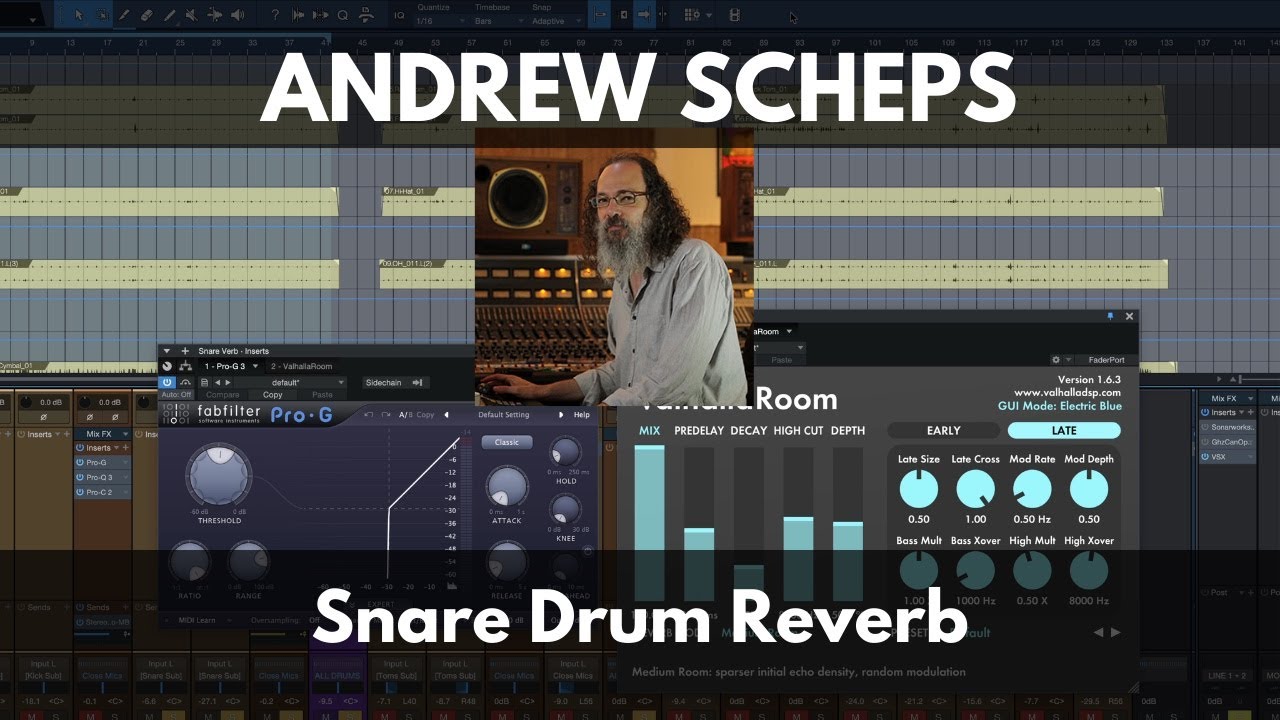 Andrew Scheps Snare Drum Reverb YouTube