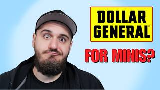 I Tried Building a Miniature Using Only Dollar General Supplies..