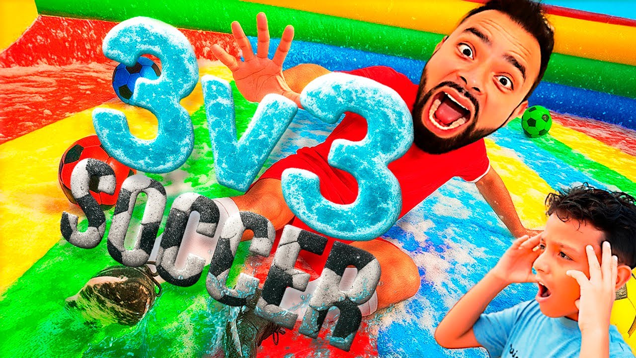 SLIP N SLIDE SOCCER MATCH