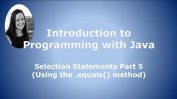 Selection Statements Part 5