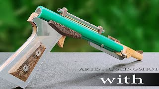 bamboo slingshot | [NEW AUTOMATIC] Artistic custom slingshot | Wood Art TG