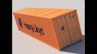 40 ft ISO Containers 3D model from CGTrader.com