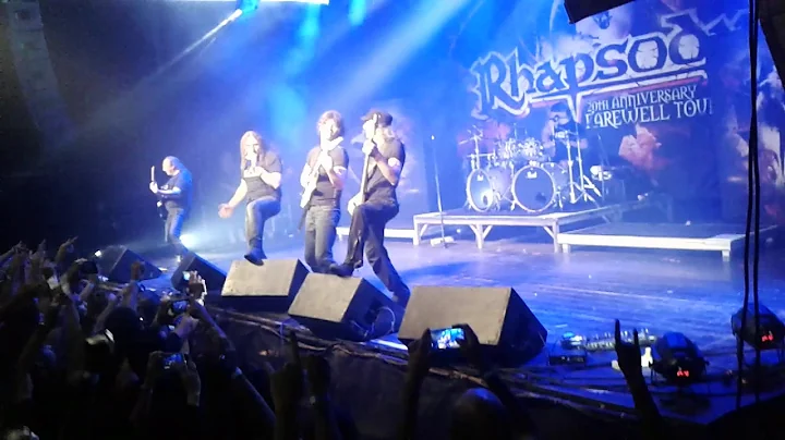 Rhapsody 20th Anniversary Farewell Tour - Emerald Sword (Belo Horizonte, 13/05/2017)