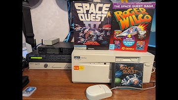 Space Quest III intro with Roland MT-32 music and sound effects