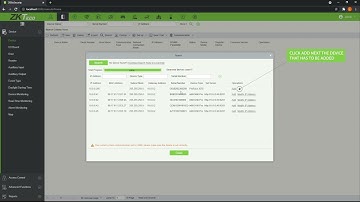 How to add a device on ZKBioSecurity