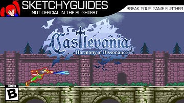 SketchyGuides: Castlevania: Harmony of Dissonance Maxim Any% Part 02 - The Route