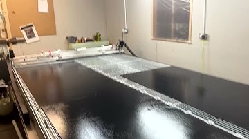 Biggest CO2 Laser Cutting Table on YouTube: Part 18 Outer Extraction System