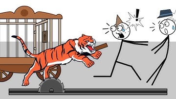 Thief Puzzle: to pass a level - Funny Stickman Brain Puzzle Game - Gameplay Walkthrough Part 9