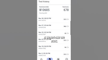 Over $10k 💵 | How Much Does User Testing Pay | Nov. Earnings | #Shorts #usertesting #makemoneyonline