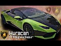 Lamborghini huracan spider amazing look 4k