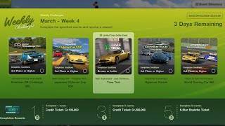 GT7 Weekly Challenges