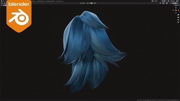 🔴 Create Arcane Style Hair in Blender (In-Depth)
