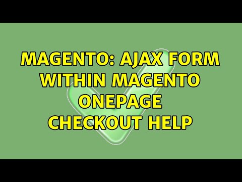 Magento: Ajax Form