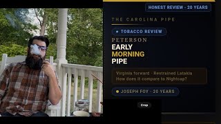Peterson Early Morning Pipe Review | The Perfect Morning Smoke? (Honest Take)