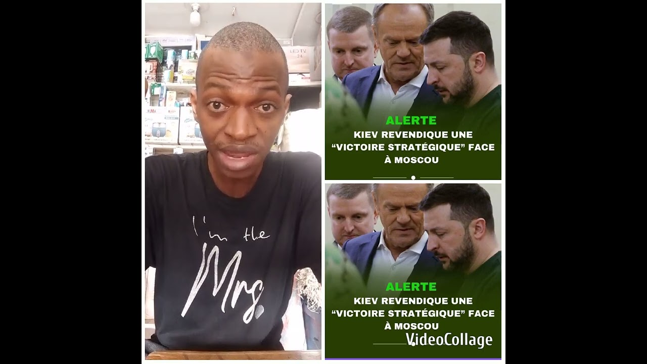 D'une part le président Zelensky a raison, il n'a été renversé par la Russie.