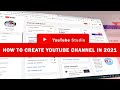 how to create youtube channel in 2021