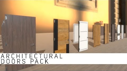 Architectural Doors Pack - Unity Asset Store