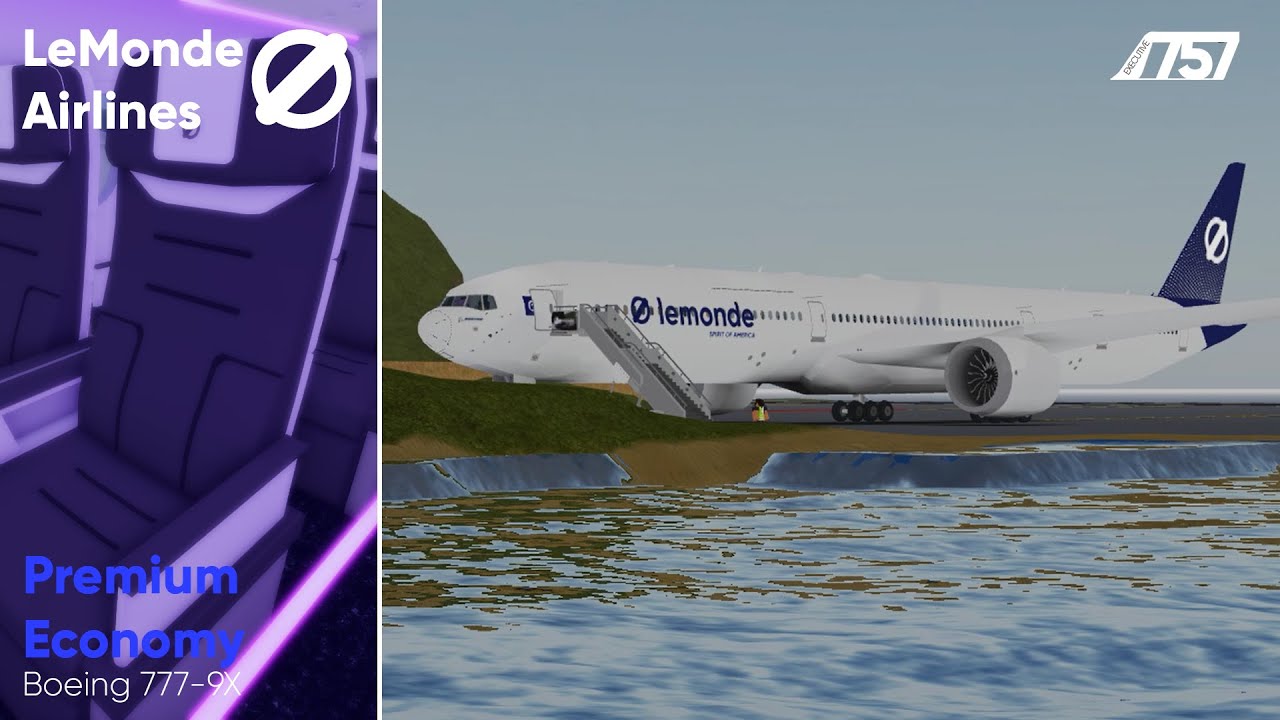 ROBLOX | LeMonde Airlines | Premium Economy | Boeing 777-9X