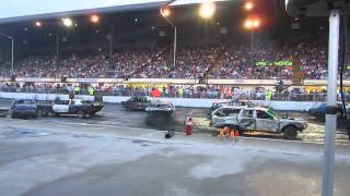 2013 Demolition Derby at Allentown Fair