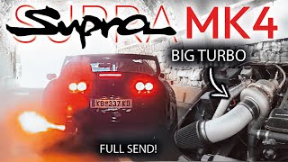 1000HP Supra 2JZ Mountainrun & Porsche 964 Carrera RS - Crazy ANTILAG and Screamer pipe Sound