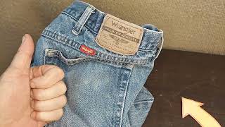 Why I Like these Classic Cut Wrangler Jeans