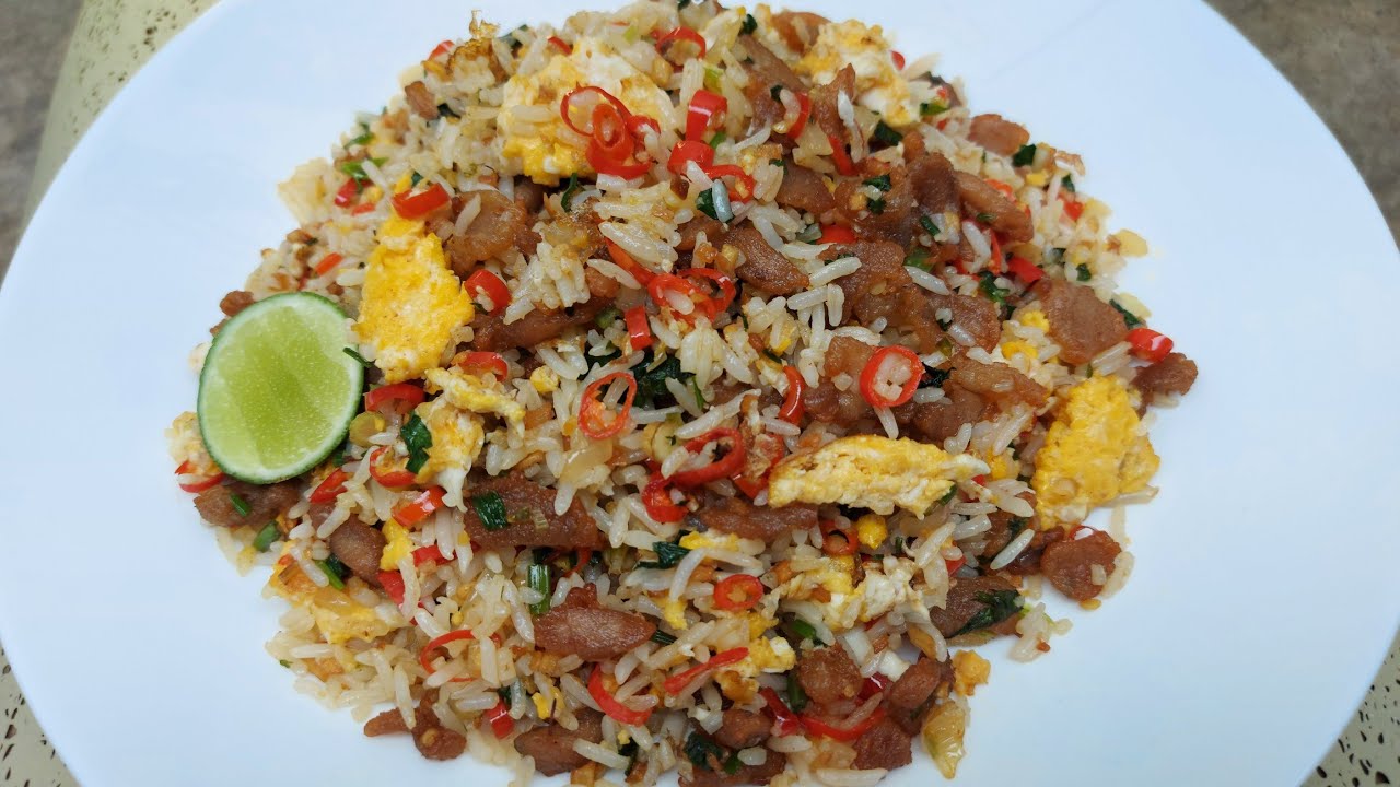 စားပြီးရင်း စားချင်မိမယ့် ယိုးဒယား Spicyထမင်းကြော်