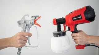 Paint Sprayer  Expensive vs Cheap