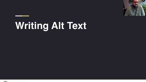 Accessible Content Creation - Alternative Text