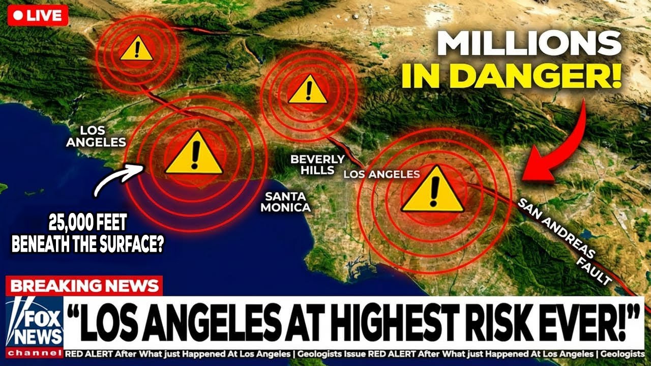 Deep Seismic Pressure Detected 25,000 Feet Beneath Los Angeles — Scientists Warn This Is Serious