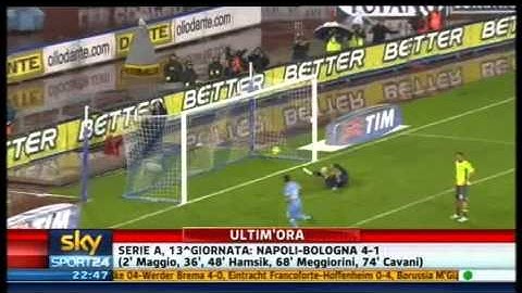 Napoli-Bologna 4-1  21/11/10